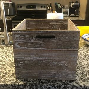 Target Large Wooden Bin